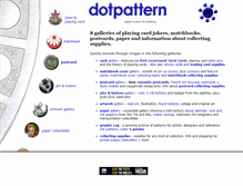 Tablet Screenshot of dotpattern.com
